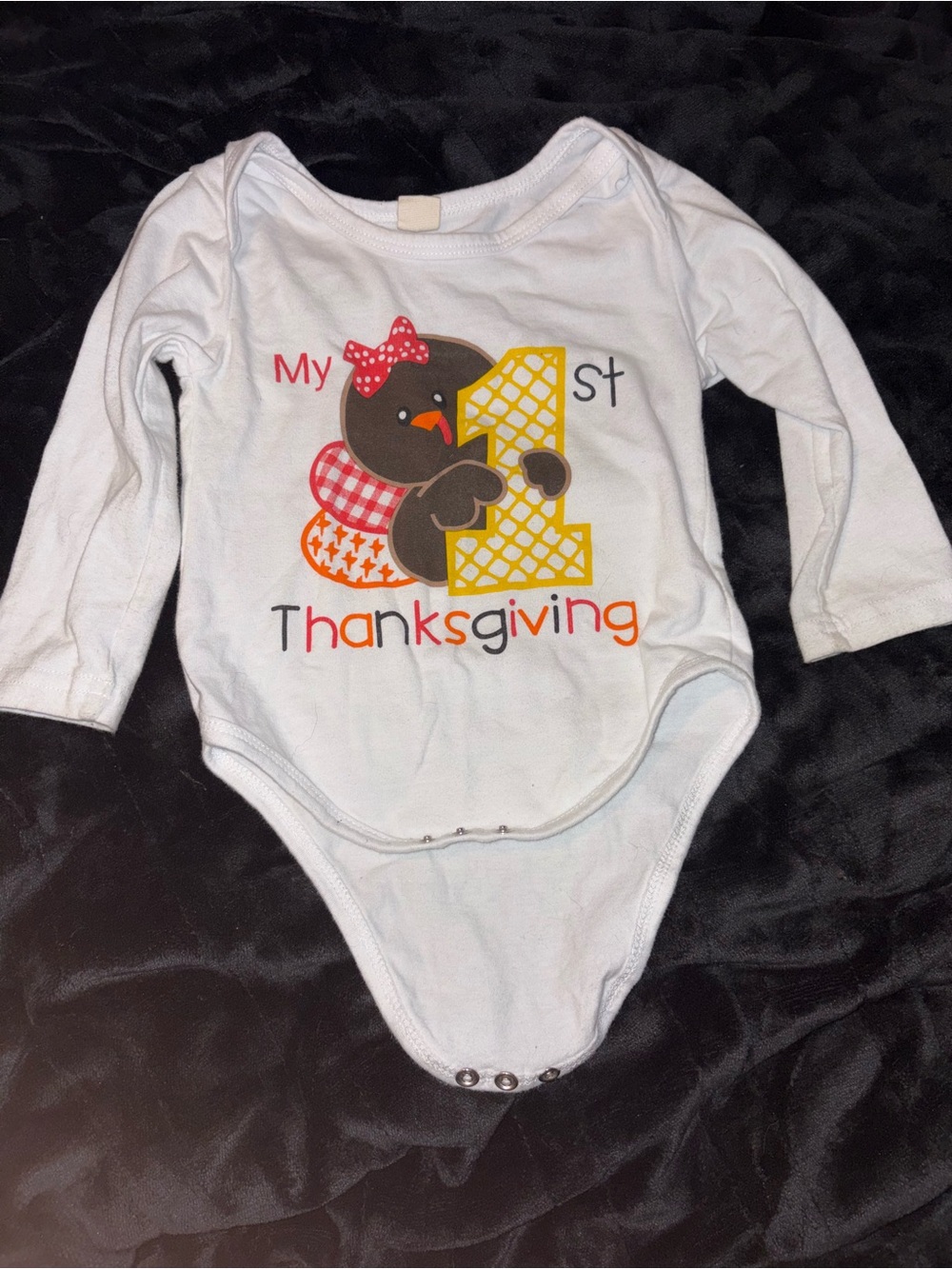 Thanksgiving Baby Onesie